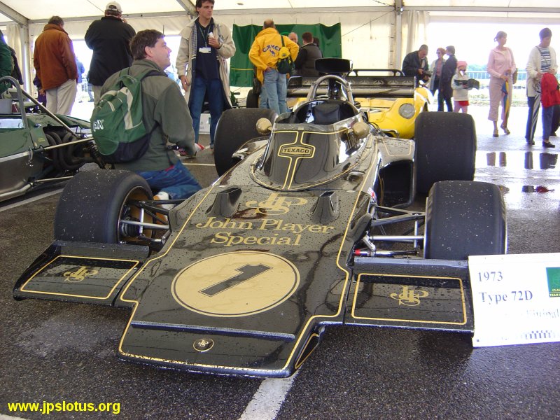 JPS Lotus 72D, Hethel Test Track 2004