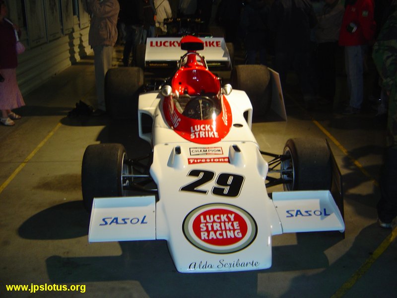 Lotus 72D, Hethel Test Track 2004