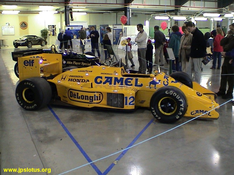 Lotus 99T, Hethel Test Track 2002